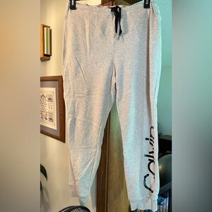 Women’s Calvin Klein gray sweatpants size XL